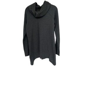 Marc New‎ York Performance Cowl Neck Tunic Top Long Sleeve Gray